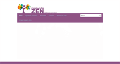 Desktop Screenshot of lafundacionzen.org